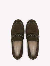 Mocassins Massimo en daim - Brun