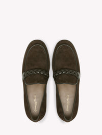 Mocassins Massimo en daim - Brun