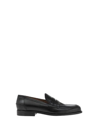 Mocassins Michael en cuir lisse - Noir