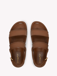 Bilbao sandals in smooth leather - Brown