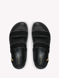 Sandales Bilbao en daim - Noir