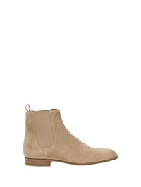 Bottines Alain en daim - Neutre