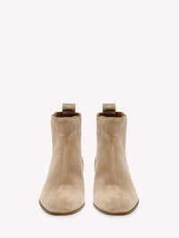 Bottines Alain en daim - Neutre