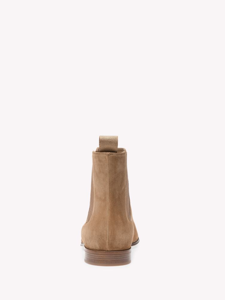 Bottines Alain en daim - Camel