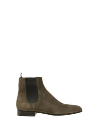 Bottines Alain en daim - Vert