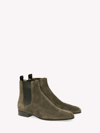 Bottines Alain en daim - Vert
