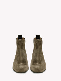 Bottines Alain en daim - Vert