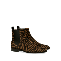 Bottines Alain 20 en daim - Multicolore
