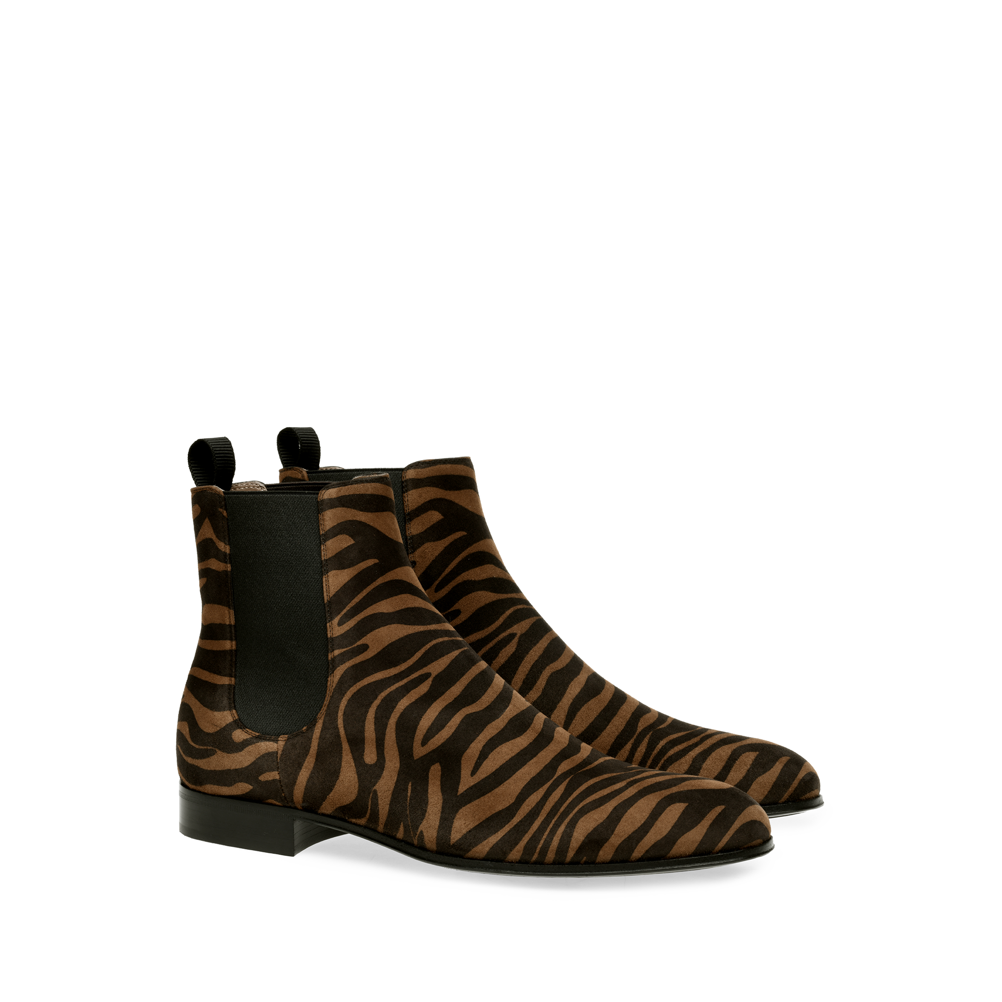 Bottines Alain 20 en daim - Multicolore