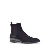 Bottines Alain en cuir verni - Noir