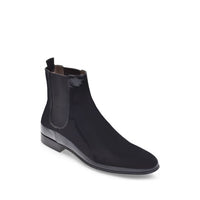 Bottines Alain en cuir verni - Noir
