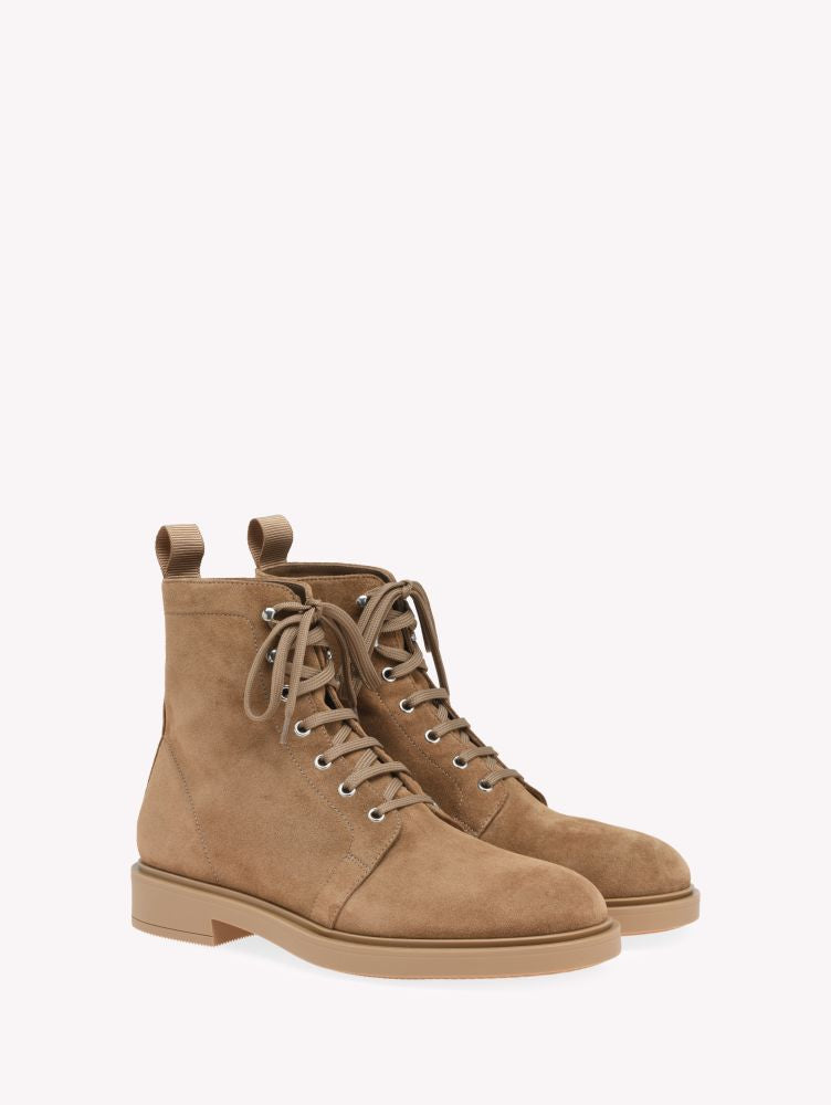 Bottines Richard en daim - Brun