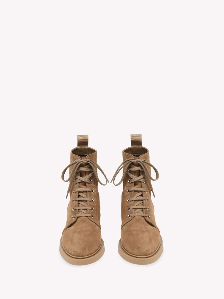 Bottines Richard en daim - Brun
