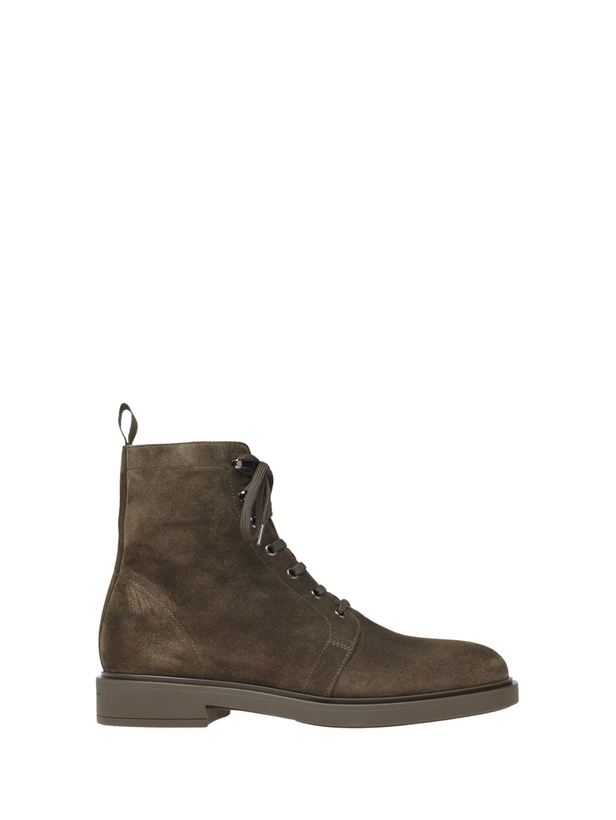 Bottines Richard en daim - Vert