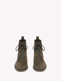 Bottines Richard en daim - Vert