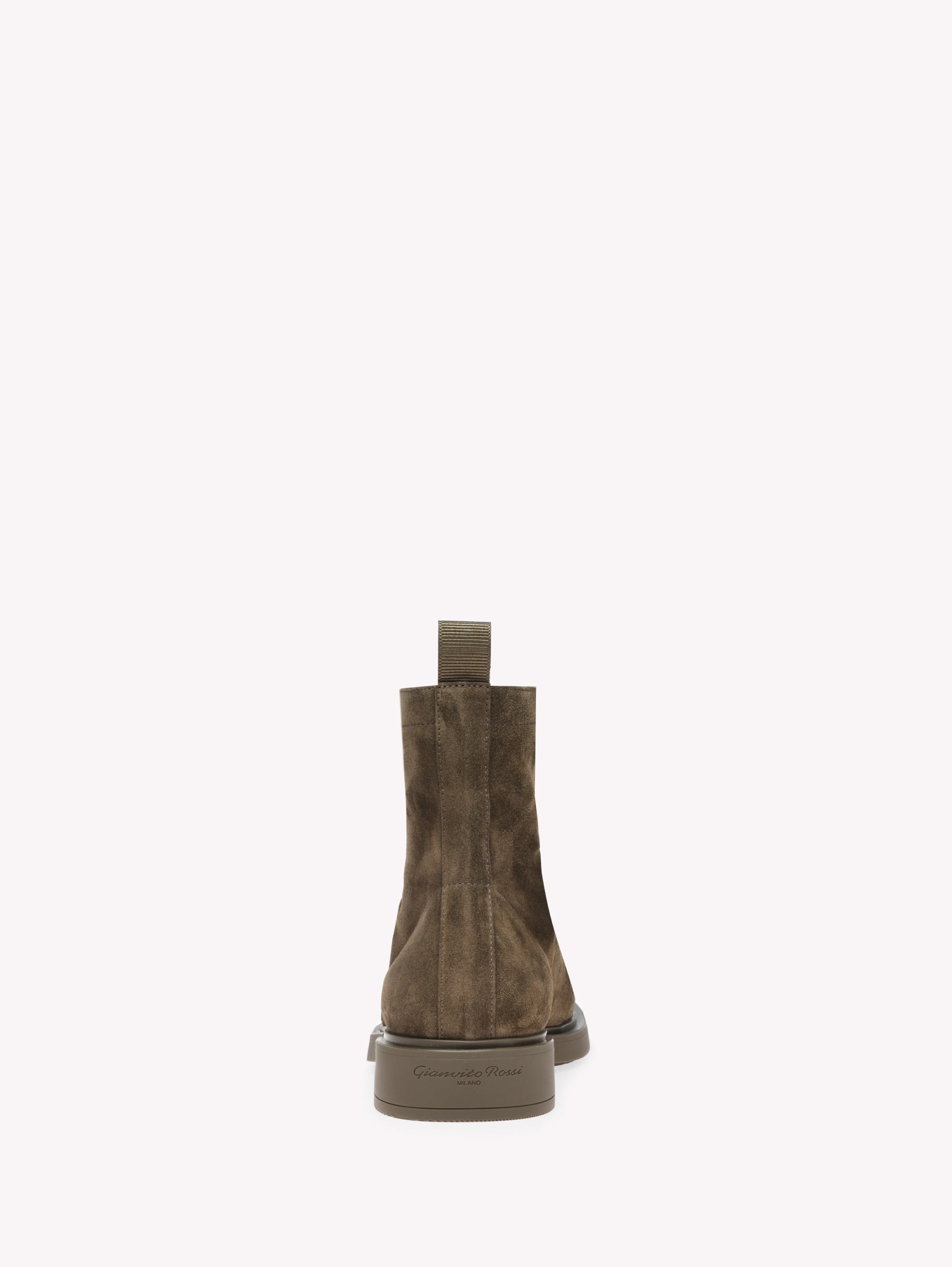 Bottines Richard en daim - Vert