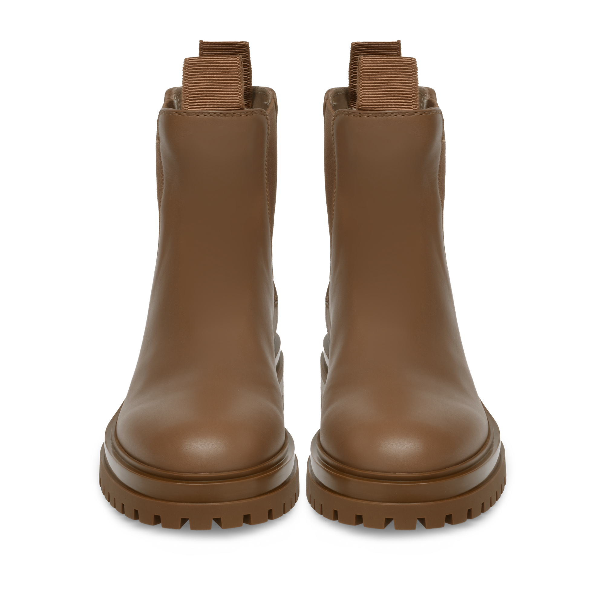 Chester ankle boots in smooth leather - Brown