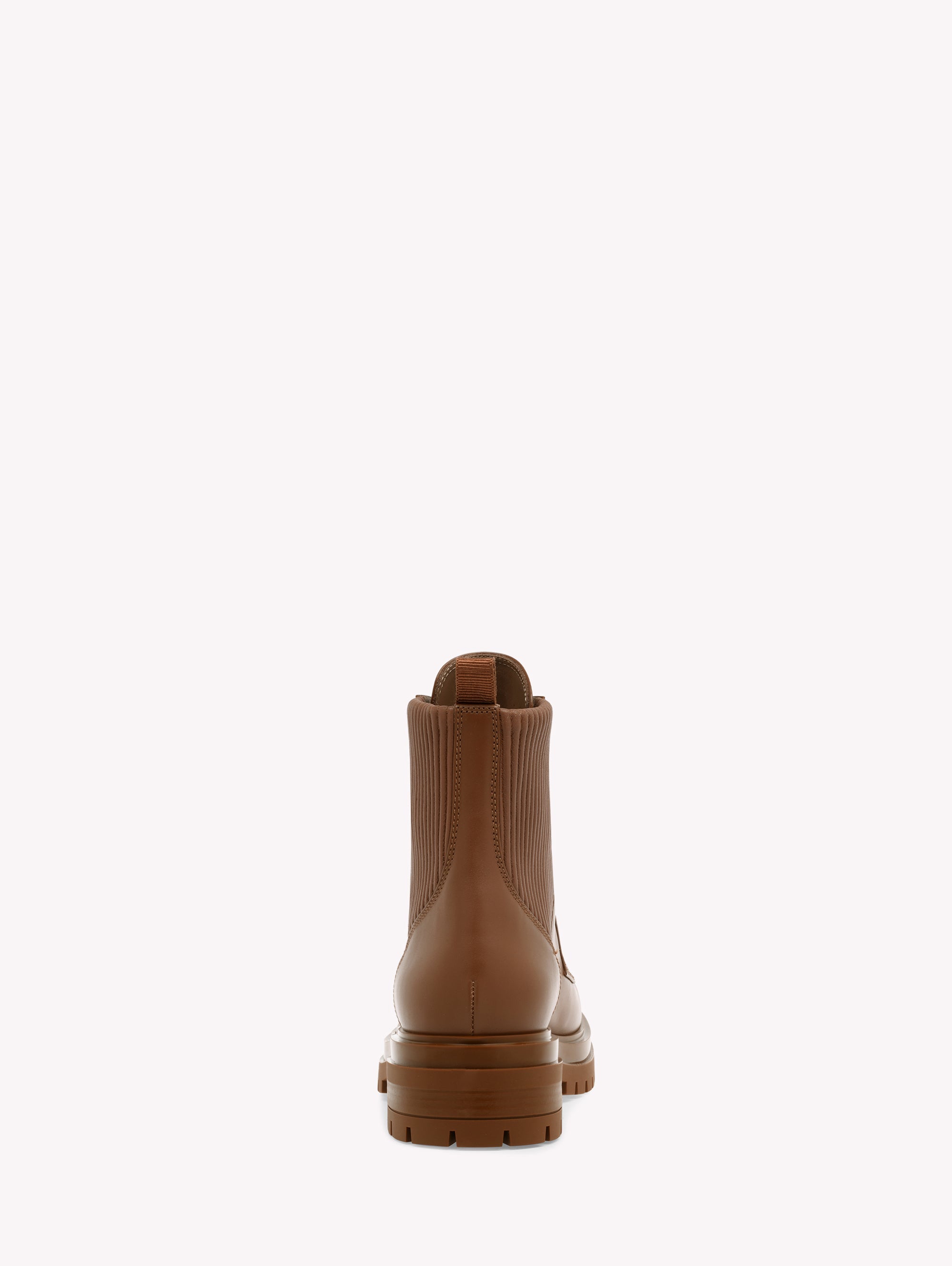 Bottines Martis en cuir lisse - Brun