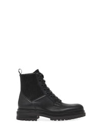 Bottines Martis 20 en cuir lisse - Noir