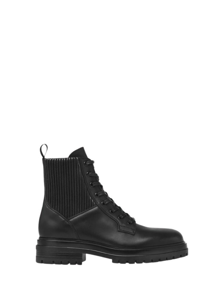 Bottines Martis 20 en cuir lisse - Noir