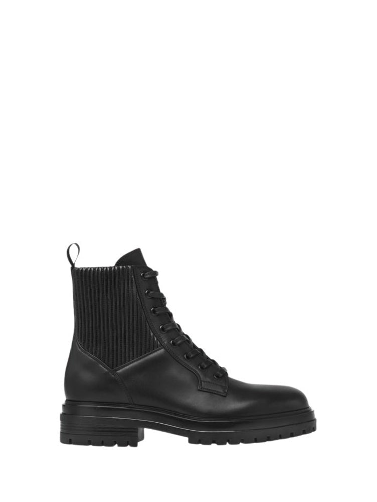 Bottines Martis 20 en cuir lisse - Noir