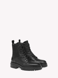 Bottines Martis en cuir lisse - Noir