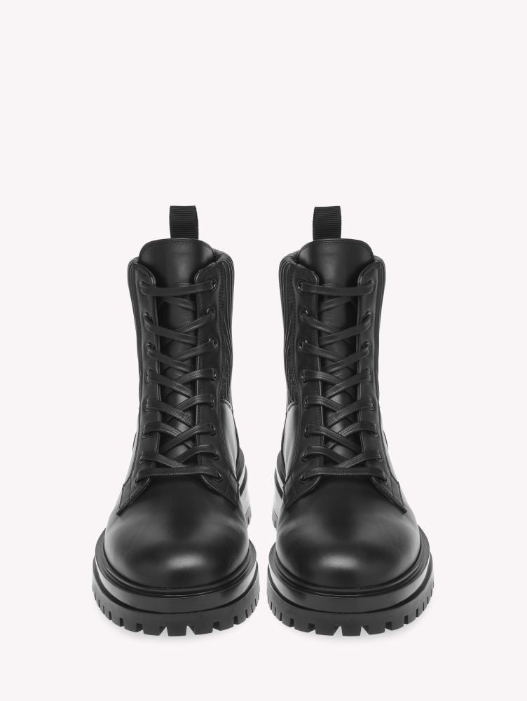 Bottines Martis en cuir lisse - Noir