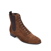 Bottines Oliver en daim - Marron