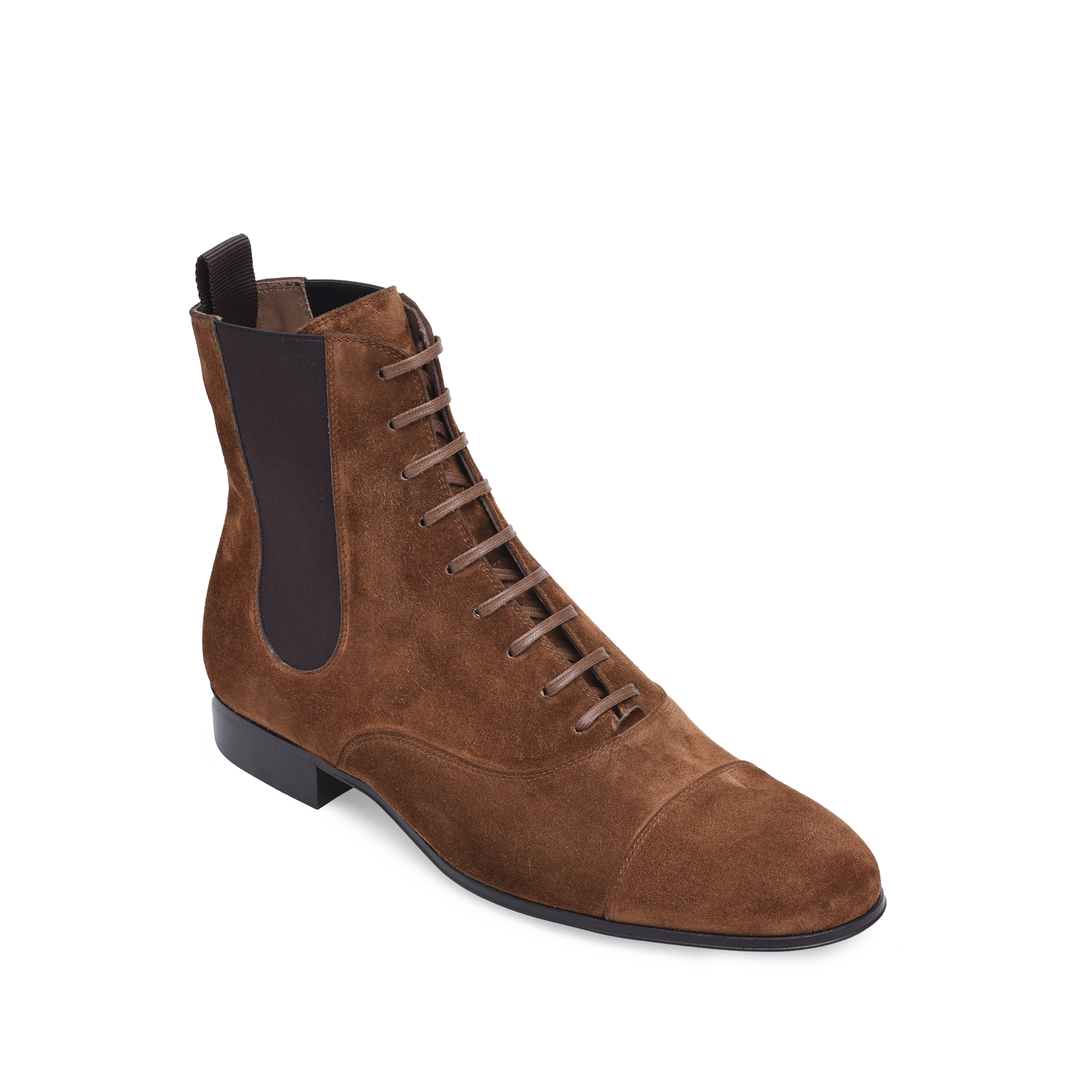 Bottines Oliver en daim - Marron