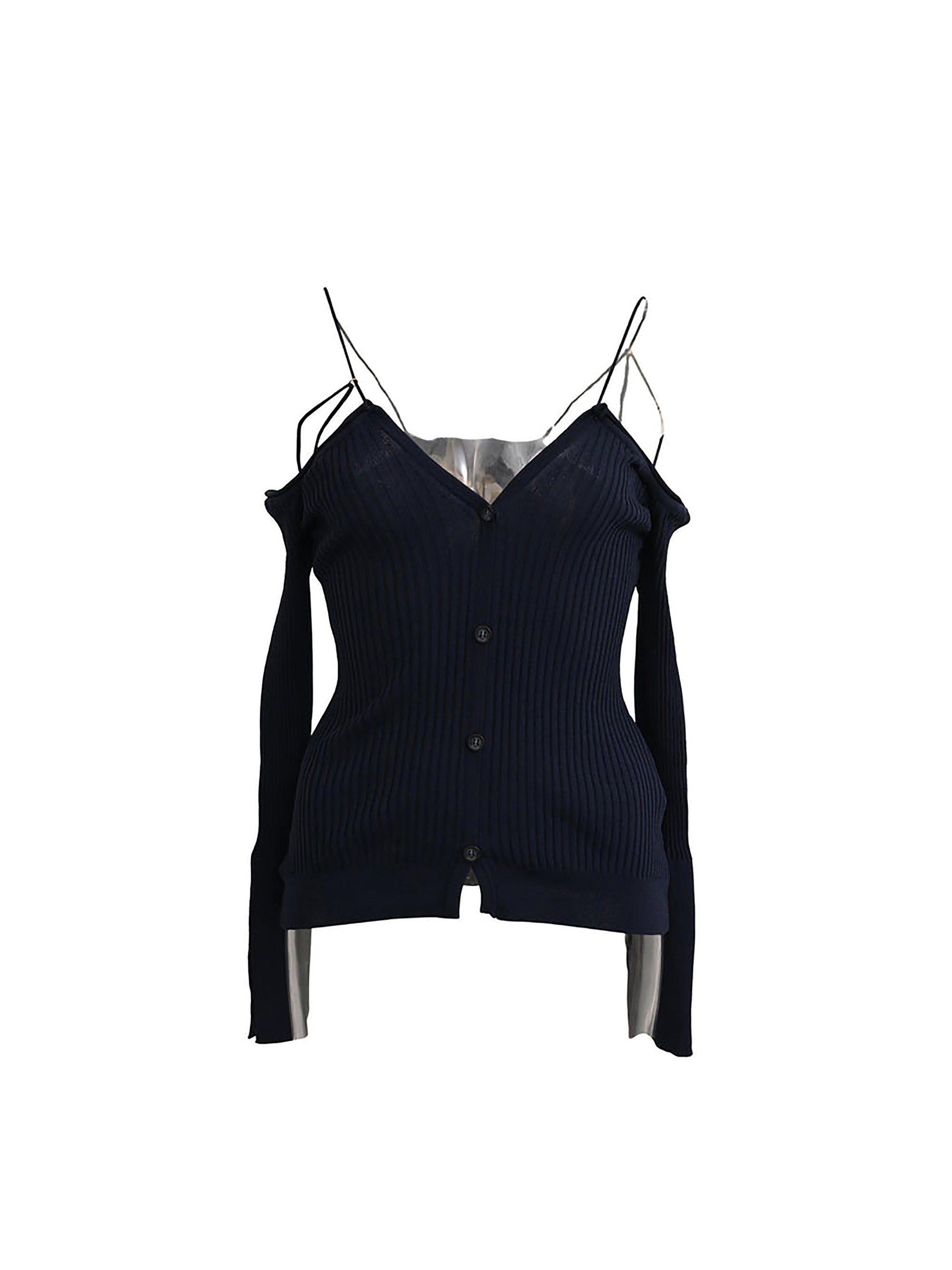 Cardigan Tordu - Dark Navy