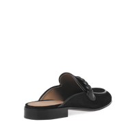 Mules Massimo en daim - Noir