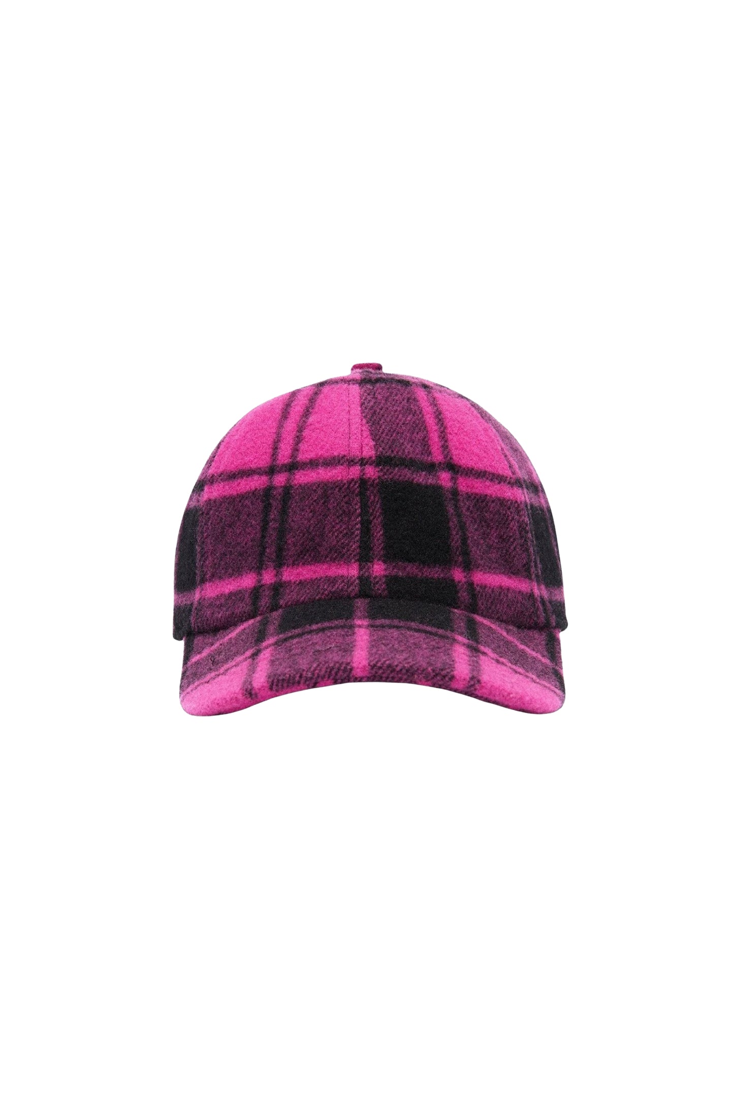 Ami wool patch cap - Fuchsia