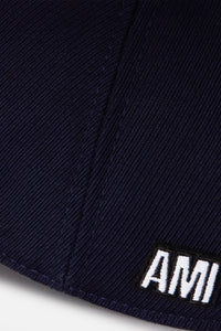 Casquette patch Ami en laine - Bleu Nautique