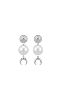 Gold Plated Pearl Pendants - Argent