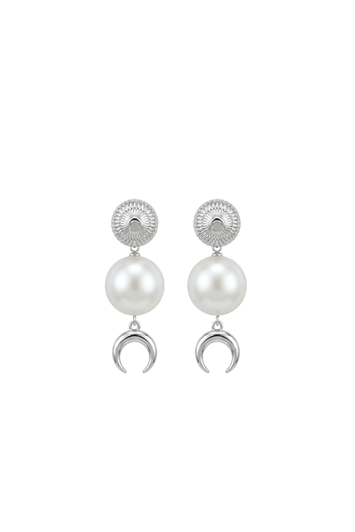 Gold Plated Pearl Pendants - Argent