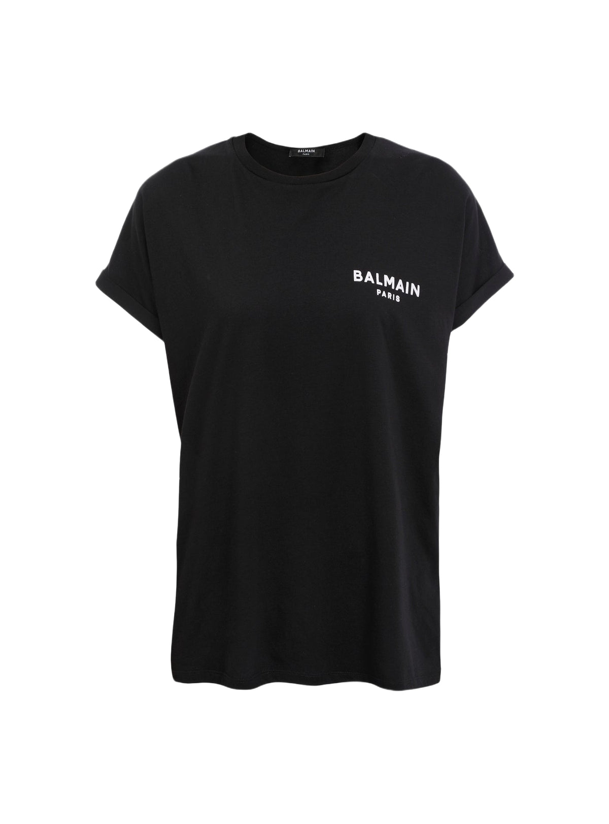 T-shirt court en coton - Noir & Blanc