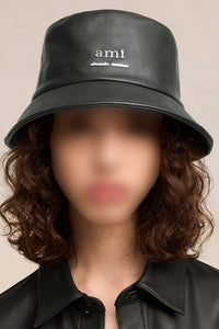 Bob Ami Alexandre Mattiussi en cuir - Dark Olive