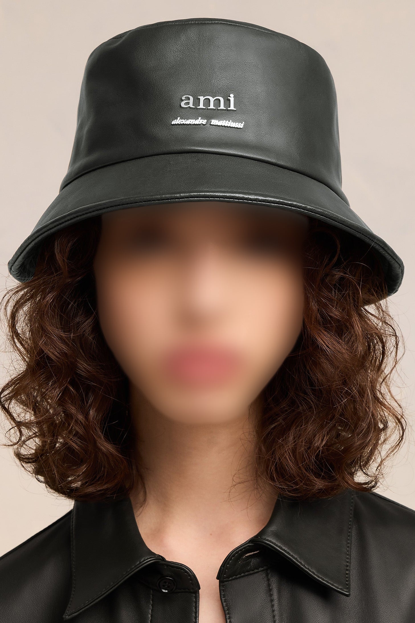 Bob Ami Alexandre Mattiussi en cuir - Dark Olive