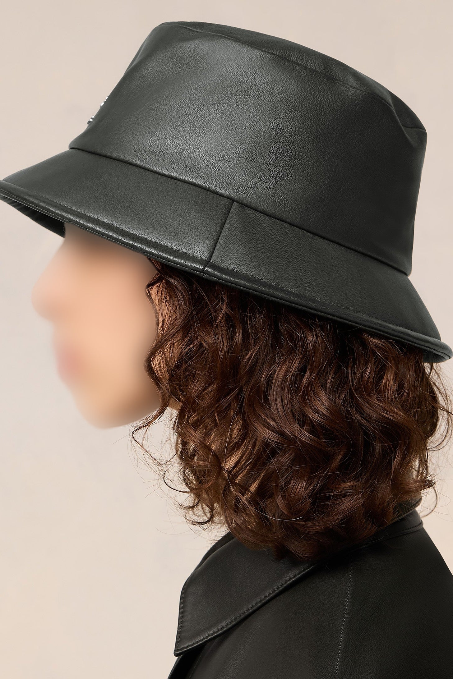 Bob Ami Alexandre Mattiussi en cuir - Dark Olive