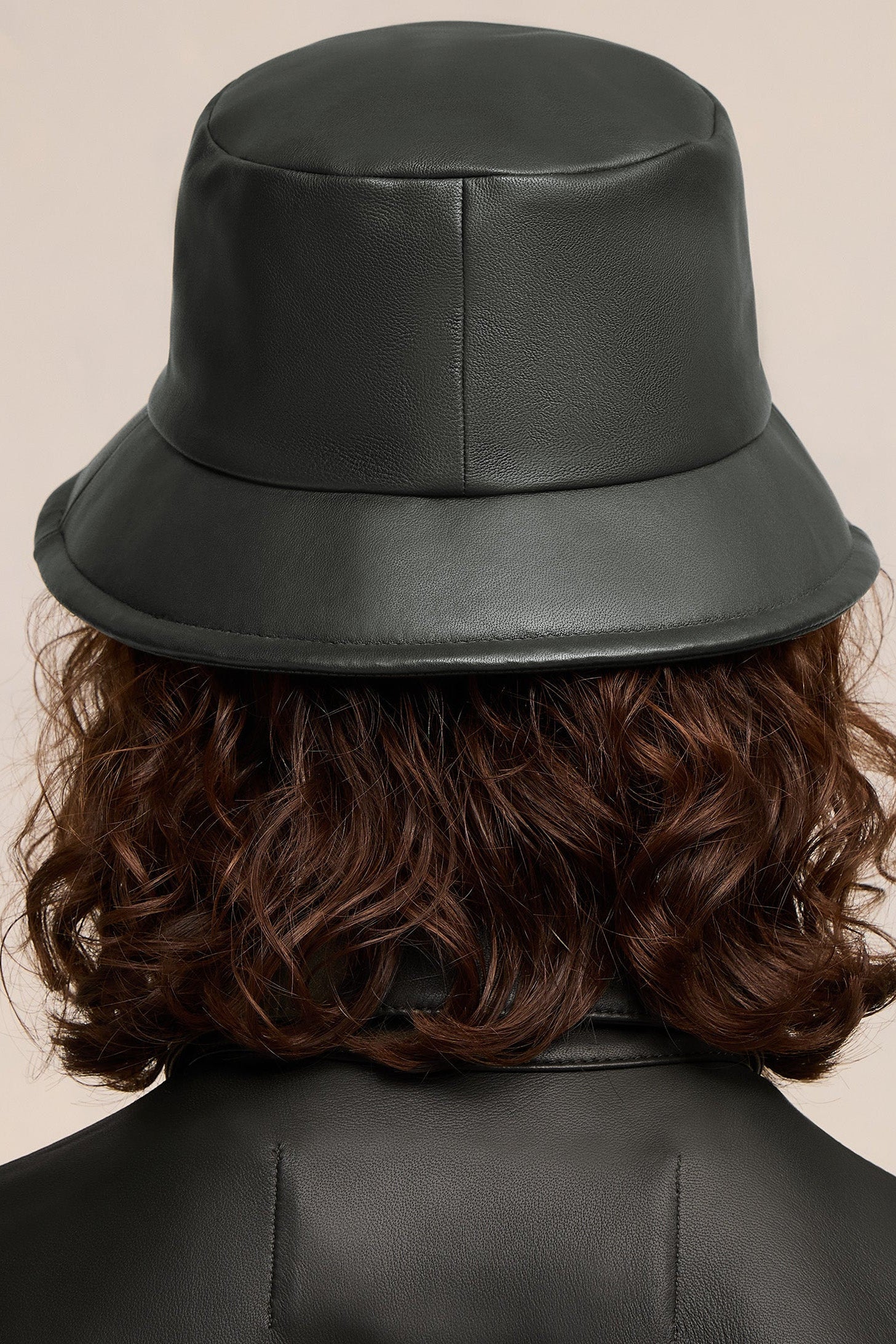 Bob Ami Alexandre Mattiussi en cuir - Dark Olive