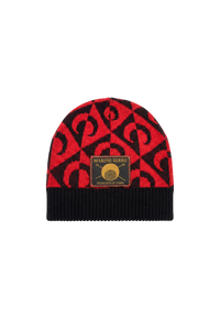 Moon Lozenge Knit Beanie - Multicolore