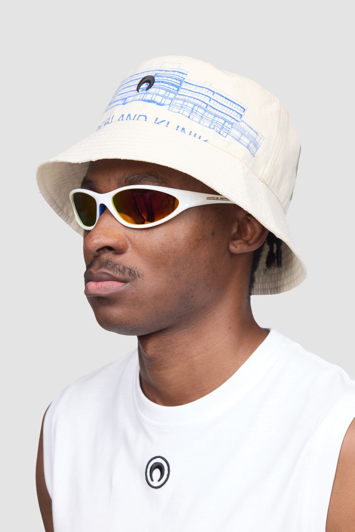 Regenerated Tote Bags Bucket Hat - Écru