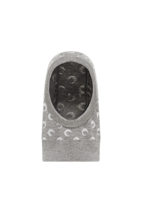 Moon Jacquard Knit Balaclava - Gris