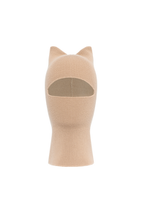Ms Wool Kawaii Balaclava - Beige