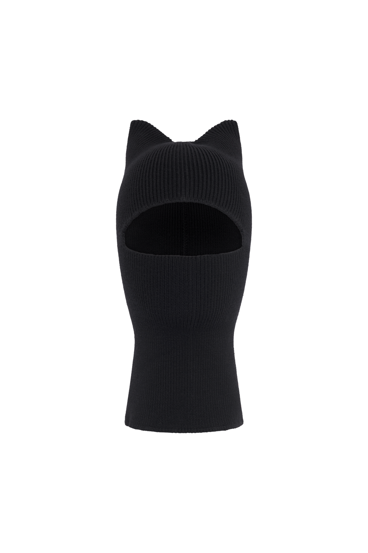 Ms Wool Kawaii Balaclava - Noir