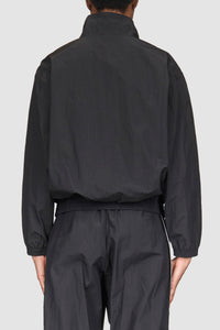 Recycled Nylon Track Jacket - Noir