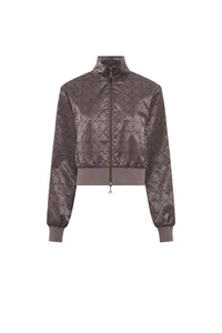 Veste à zip recyclée unisex - Stone Grey