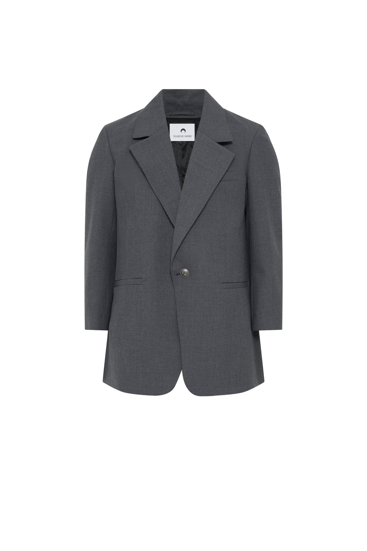 Veste en laine mélangée recyclée unisex - Grey