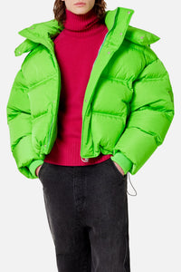 Doudoune avec patch Ami de Cœur - Green