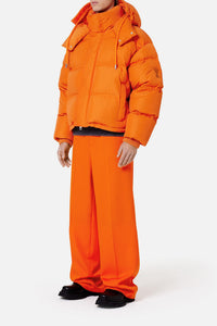 Doudoune avec patch Ami de Cœur - Orange